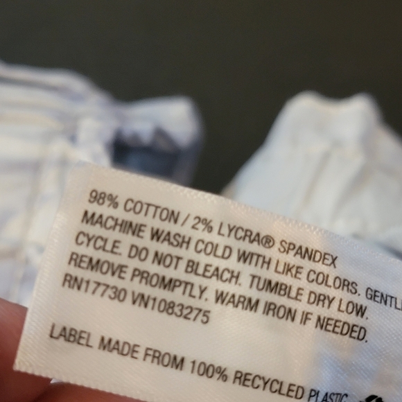 Universal Thread High rise blue cloud tie dye shorts Blue Size M - Picture 10 of 10